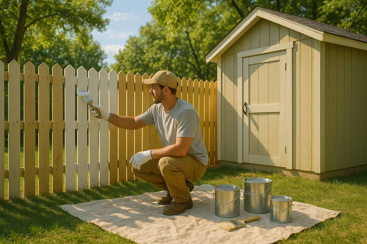Fence & Shed Painting